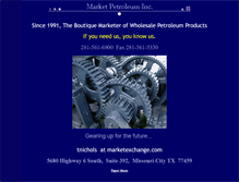 Tablet Screenshot of marketexchange.com